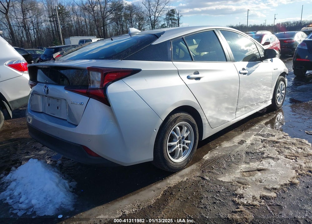 2019 TOYOTA PRIUS VIN: JTDKARFU4K3095684