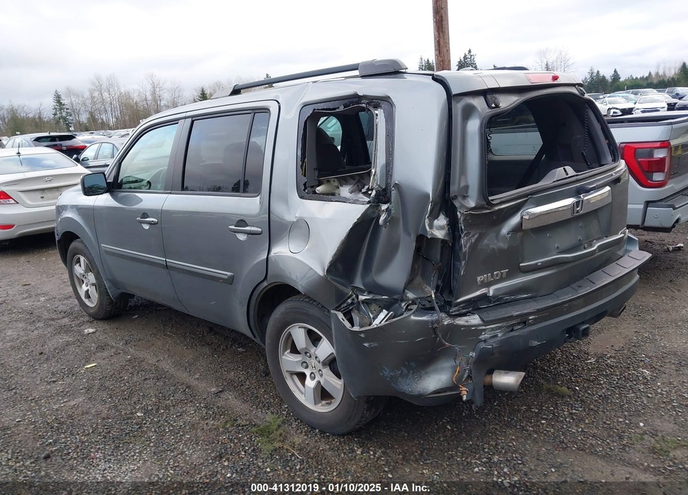 2009 HONDA PILOT EX VIN: 5FNYF48459B027371
