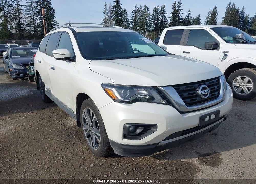 2019 NISSAN PATHFINDER PLATINUM VIN: 5N1DR2MM0KC609604