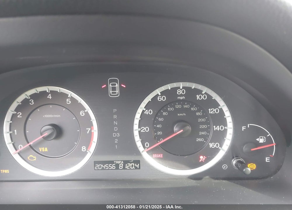 2008 HONDA ACCORD VIN: 1HGCP26468A070026