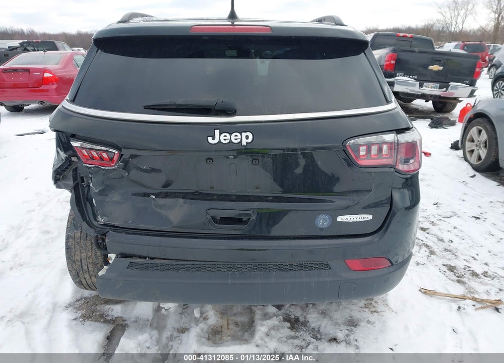 2018 JEEP COMPASS LATITUDE FWD VIN: 3C4NJCBB0JT293129