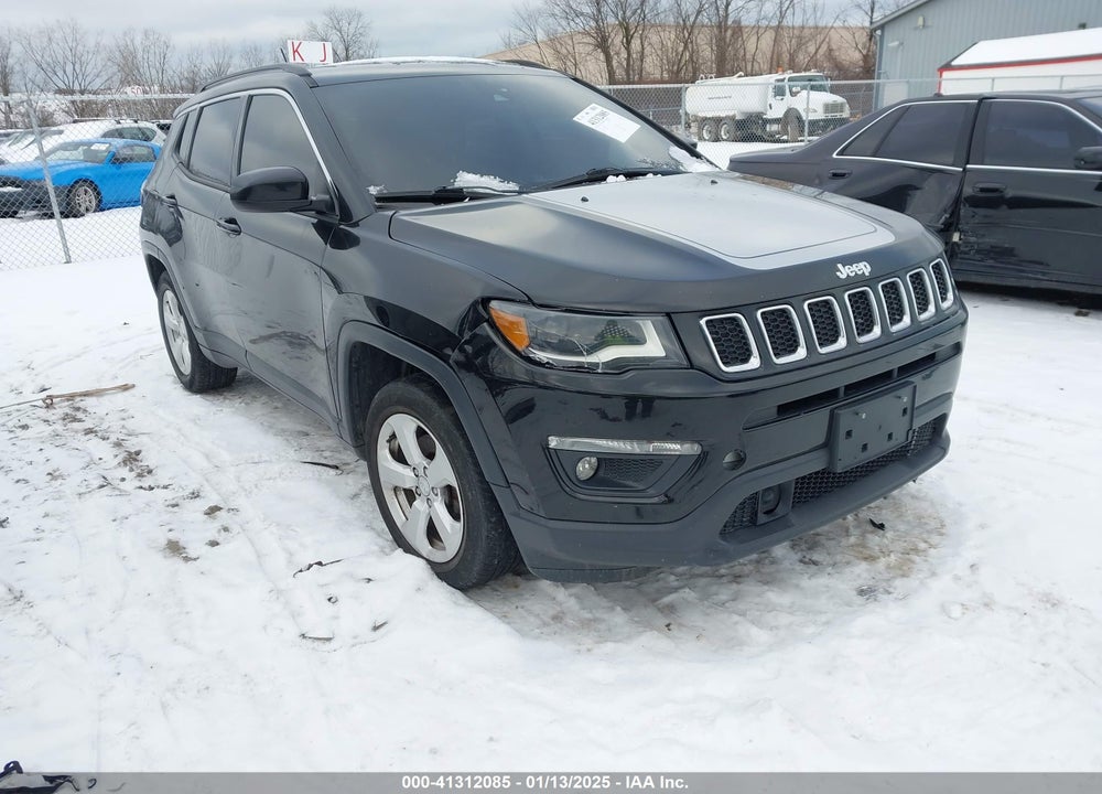 2018 JEEP COMPASS LATITUDE FWD VIN: 3C4NJCBB0JT293129
