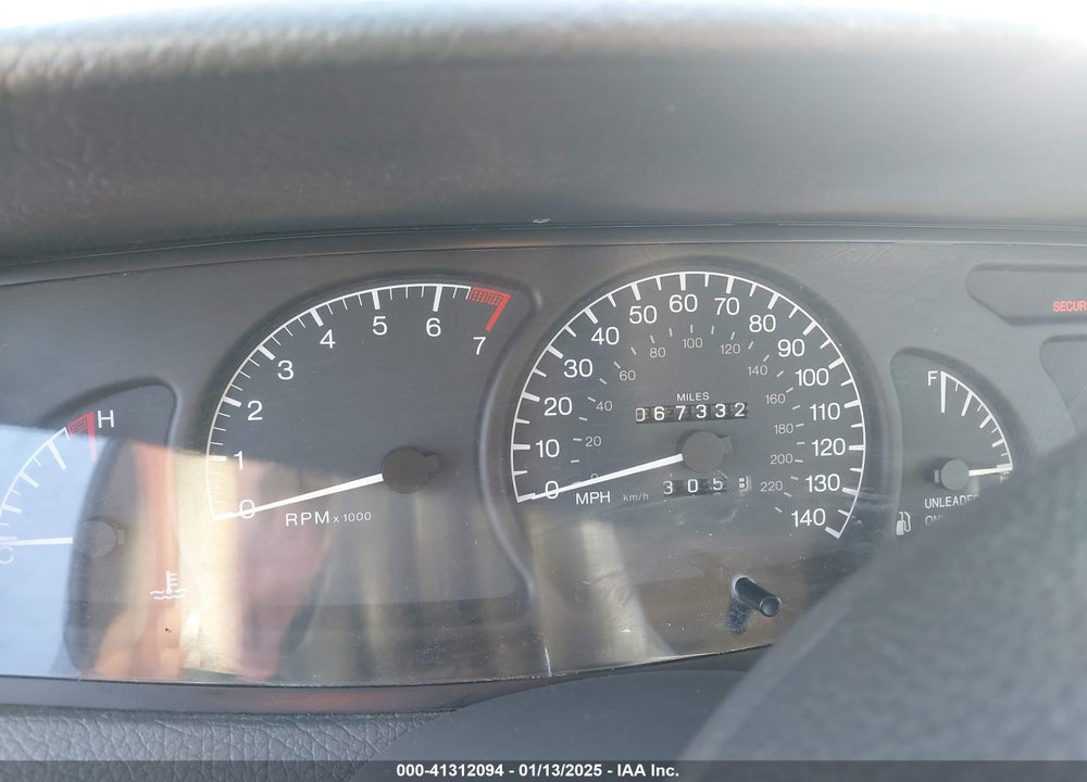 1998 CADILLAC CATERA STANDARD VIN: W06VR52R7WR072050