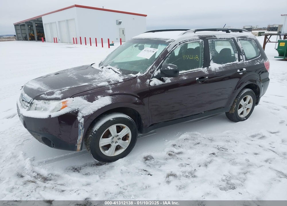 2013 SUBARU FORESTER 2.5X VIN: JF2SHABC7DH405991