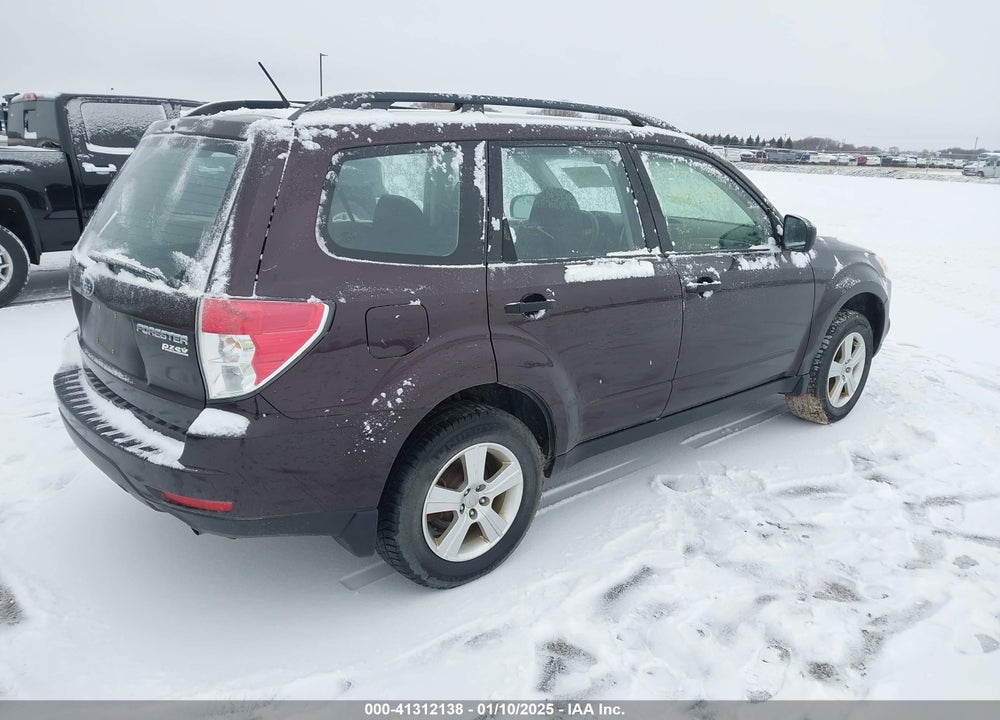 2013 SUBARU FORESTER 2.5X VIN: JF2SHABC7DH405991