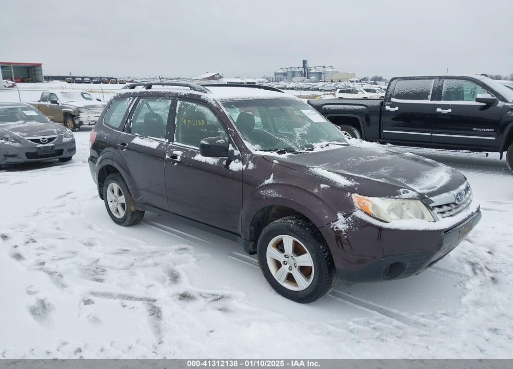 2013 SUBARU FORESTER 2.5X VIN: JF2SHABC7DH405991