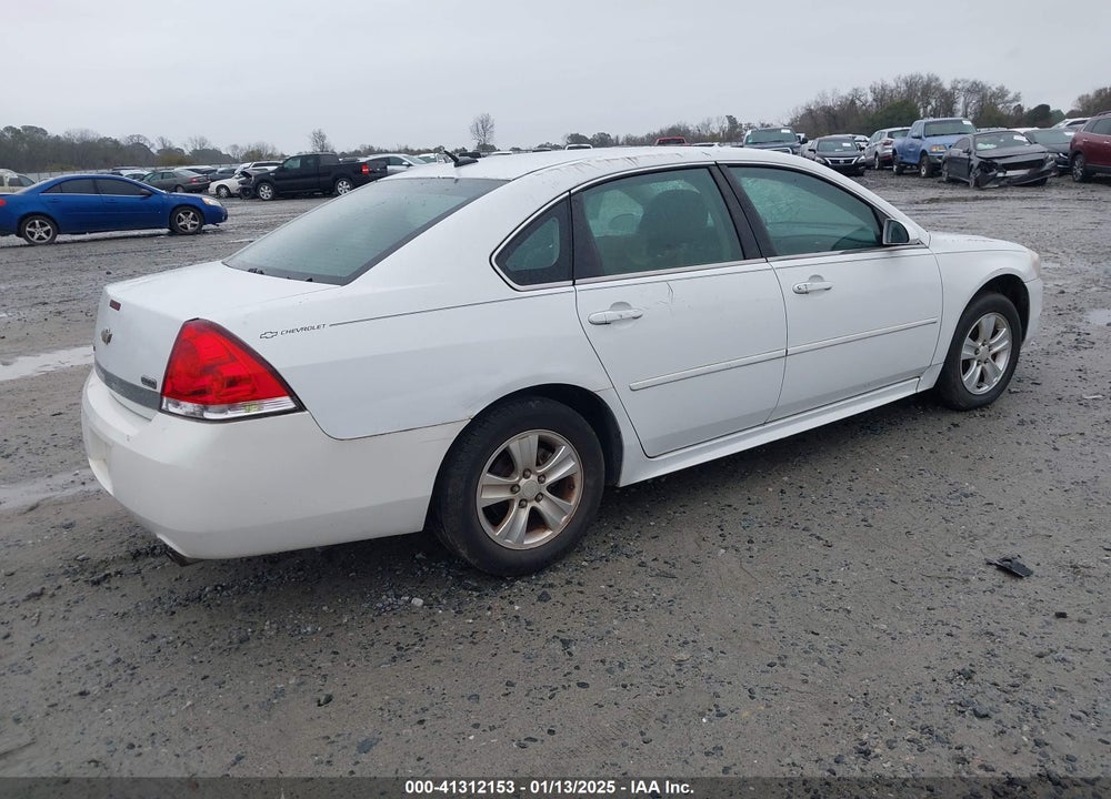 2012 CHEVROLET IMPALA LS VIN: 2G1WF5E35C1290858