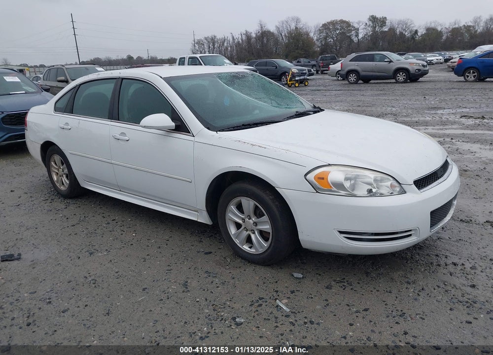 2012 CHEVROLET IMPALA LS VIN: 2G1WF5E35C1290858