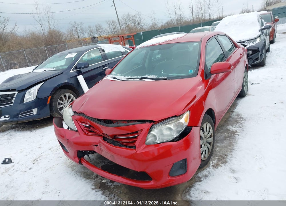 2013 TOYOTA COROLLA LE VIN: 2T1BU4EE1DC084284