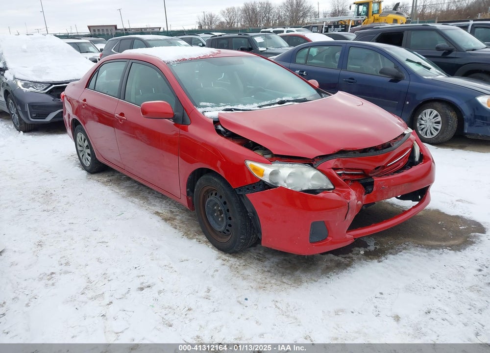 2013 TOYOTA COROLLA LE VIN: 2T1BU4EE1DC084284