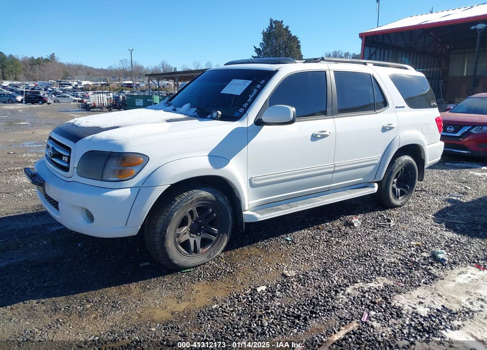 2003 TOYOTA SEQUOIA VIN: 5TDBT48A93S176339