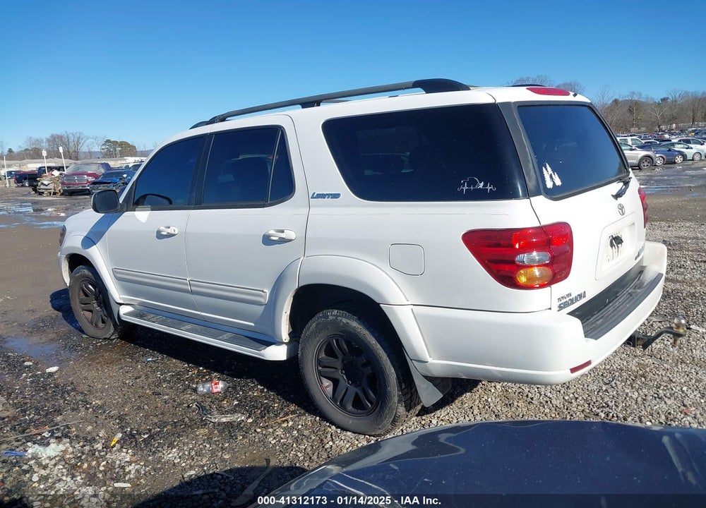 2003 TOYOTA SEQUOIA VIN: 5TDBT48A93S176339