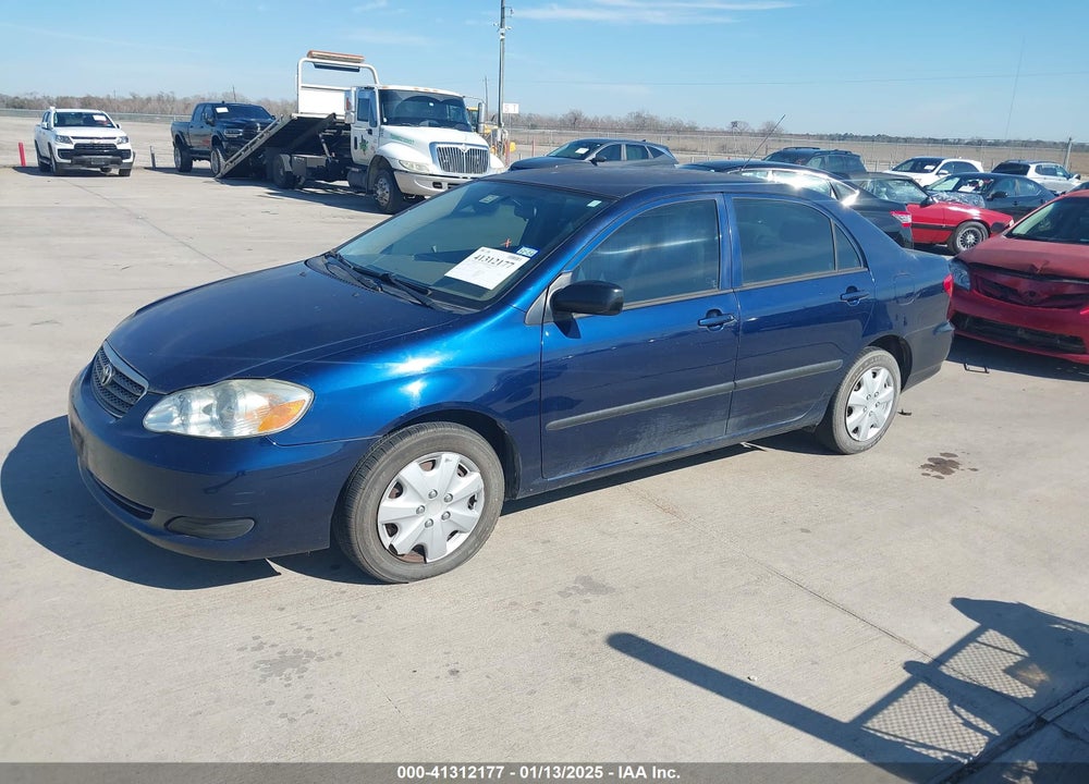 2007 TOYOTA COROLLA CE VIN: JTDBR32E570115485