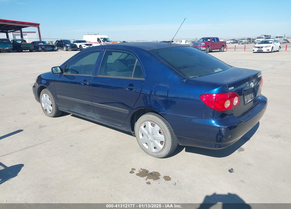2007 TOYOTA COROLLA CE VIN: JTDBR32E570115485