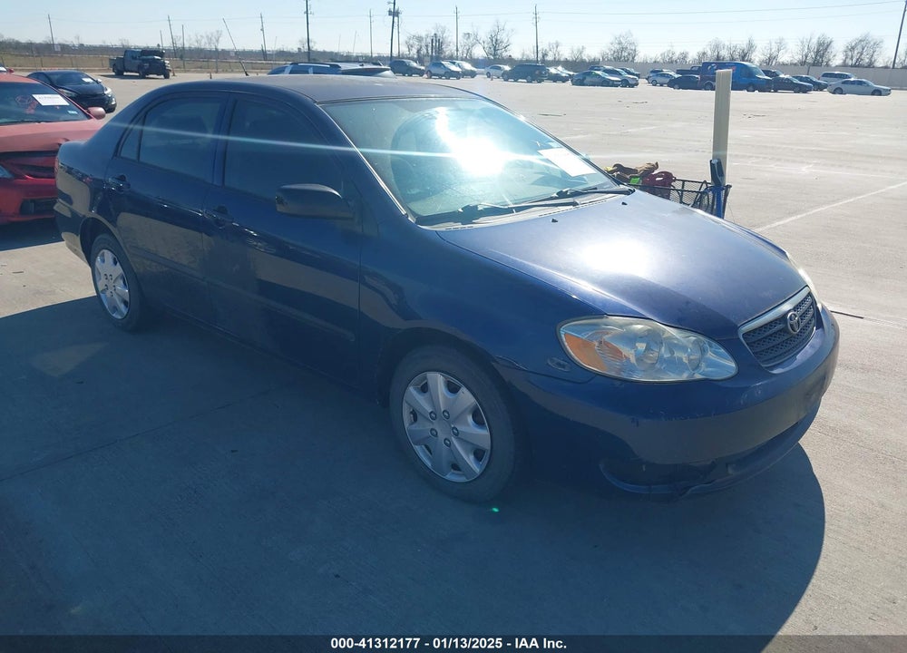 2007 TOYOTA COROLLA CE VIN: JTDBR32E570115485