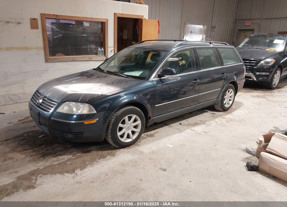 2004 VOLKSWAGEN PASSAT GLS VIN: WVWVD63B14E270325
