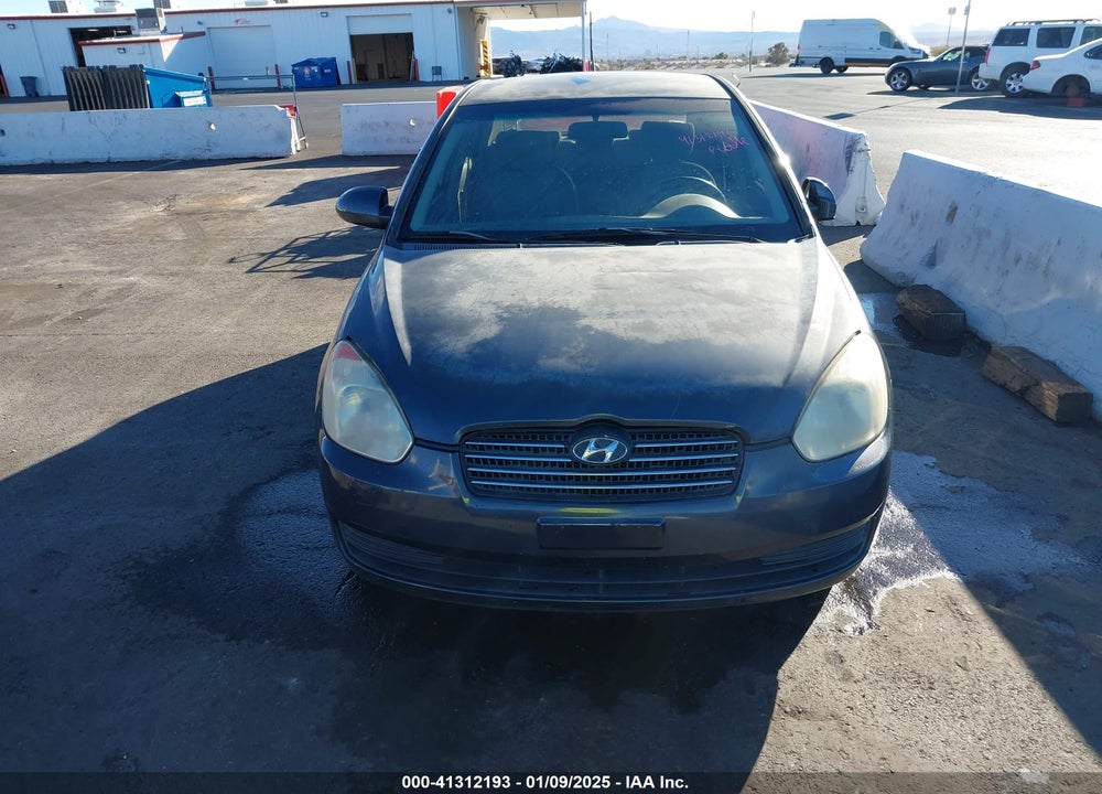 2007 HYUNDAI ACCENT GLS VIN: KMHCN46C07U165522