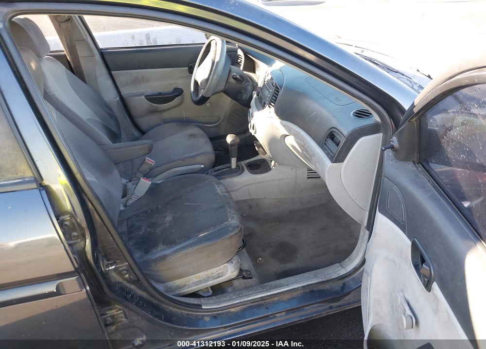 2007 HYUNDAI ACCENT GLS VIN: KMHCN46C07U165522