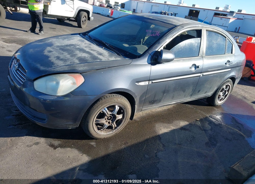 2007 HYUNDAI ACCENT GLS VIN: KMHCN46C07U165522