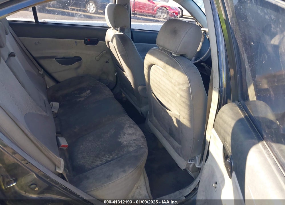 2007 HYUNDAI ACCENT GLS VIN: KMHCN46C07U165522