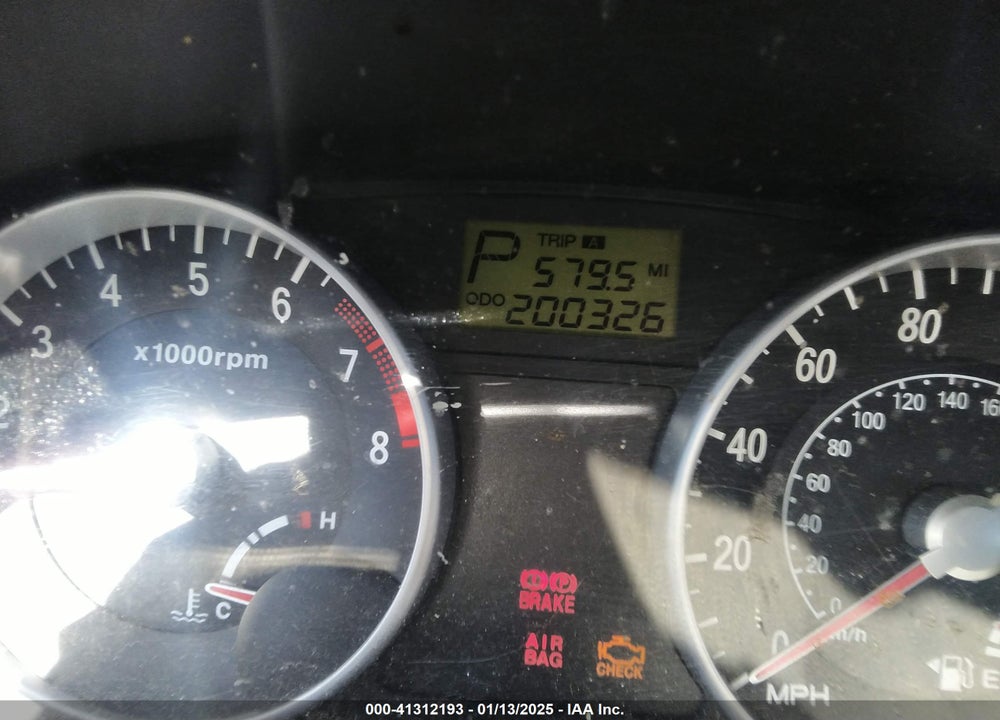 2007 HYUNDAI ACCENT GLS VIN: KMHCN46C07U165522