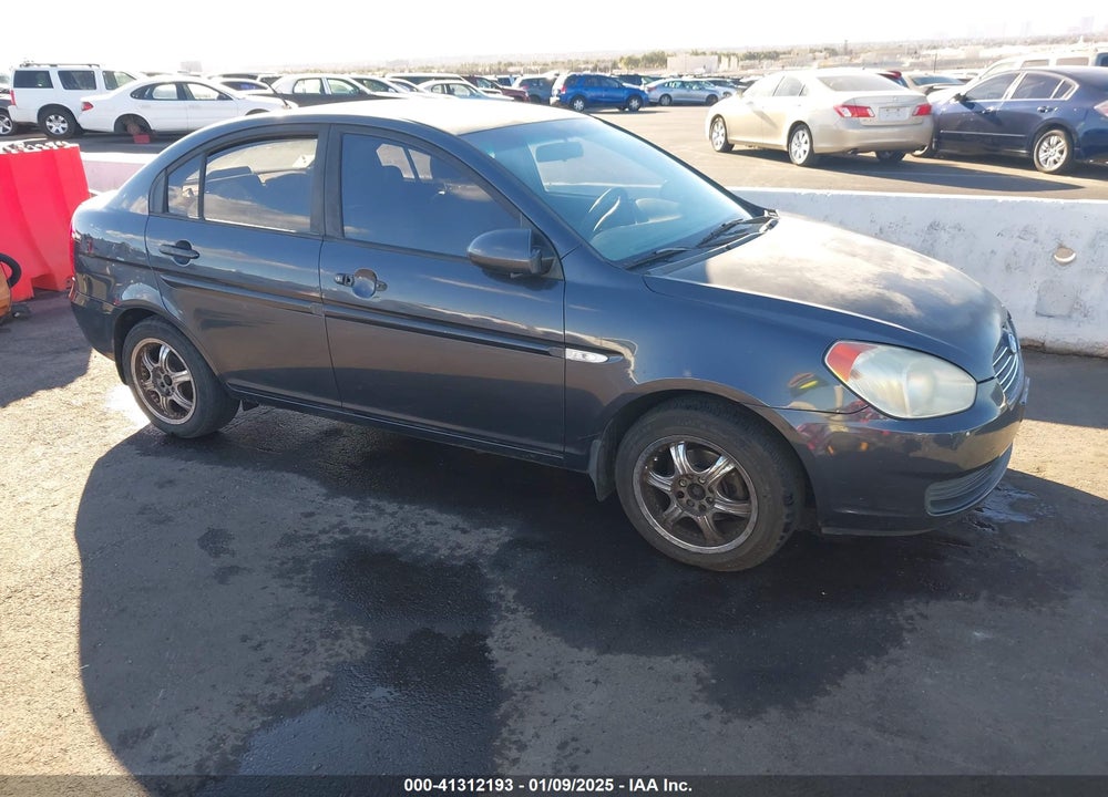2007 HYUNDAI ACCENT GLS VIN: KMHCN46C07U165522