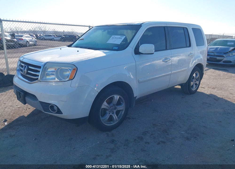 2013 HONDA PILOT EX-L VIN: 5FNYF3H56DB020490