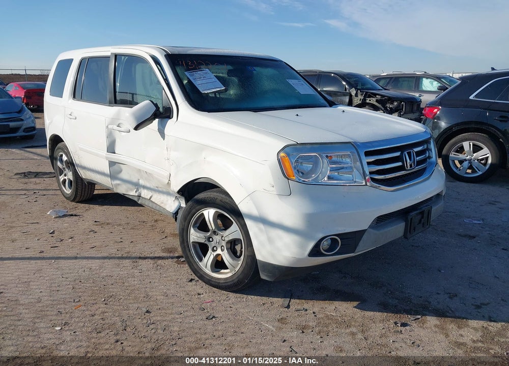 2013 HONDA PILOT EX-L VIN: 5FNYF3H56DB020490