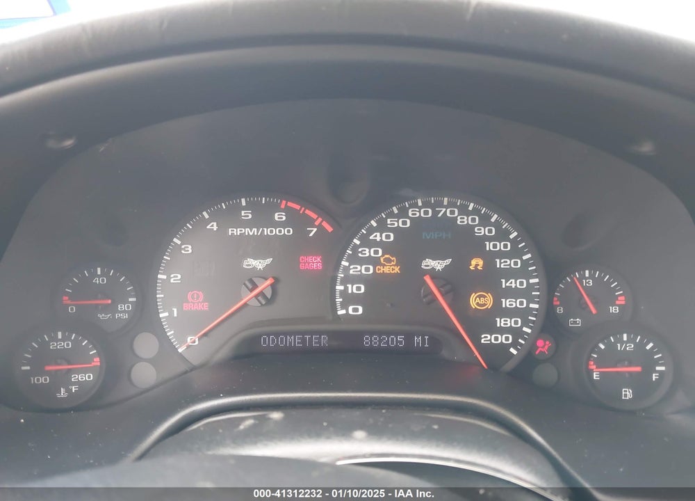 2003 CHEVROLET CORVETTE VIN: 1G1YY22G835101062