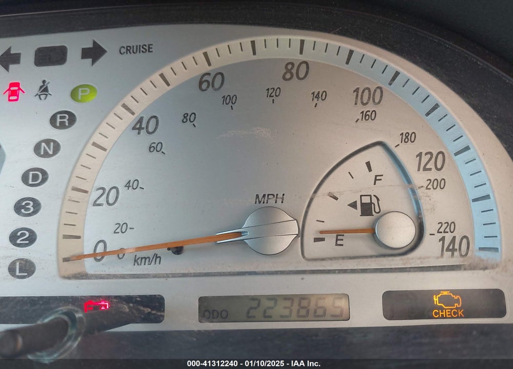 2003 TOYOTA CAMRY SE V6 VIN: 4T1BF32K83U054808