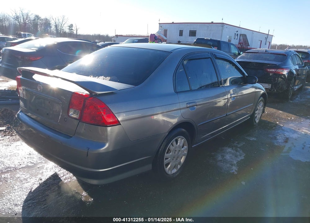 2004 HONDA CIVIC LX VIN: 2HGES16544H555139