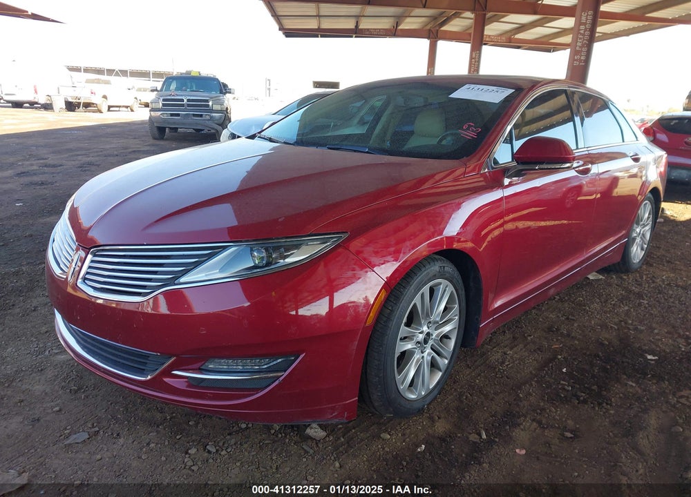 2014 LINCOLN MKZ VIN: 3LN6L2GK2ER828056