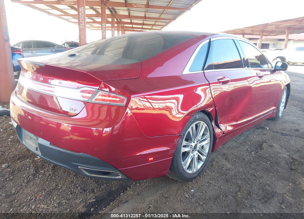 2014 LINCOLN MKZ VIN: 3LN6L2GK2ER828056