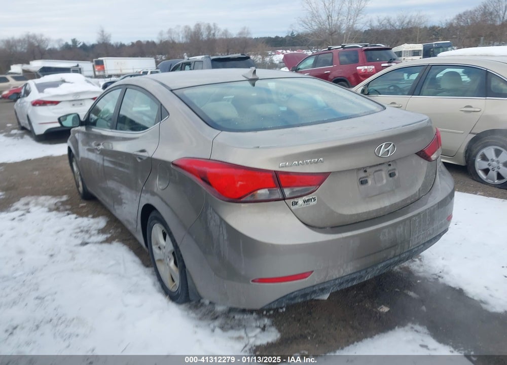2016 HYUNDAI ELANTRA VALUE EDITION VIN: 5NPDH4AE4GH671910