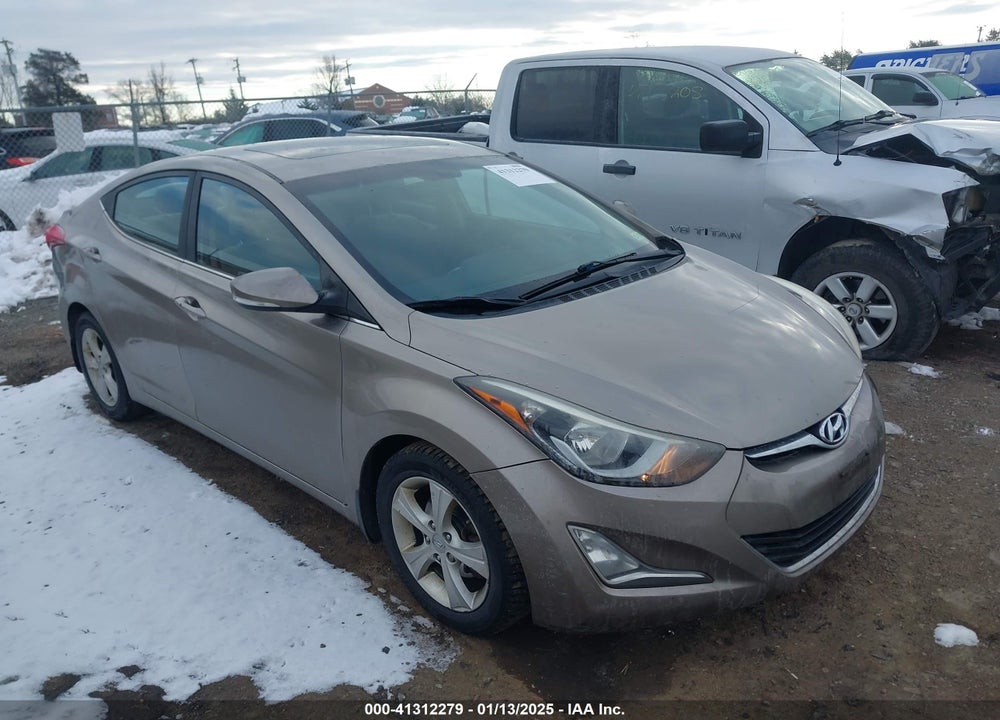 2016 HYUNDAI ELANTRA VALUE EDITION VIN: 5NPDH4AE4GH671910