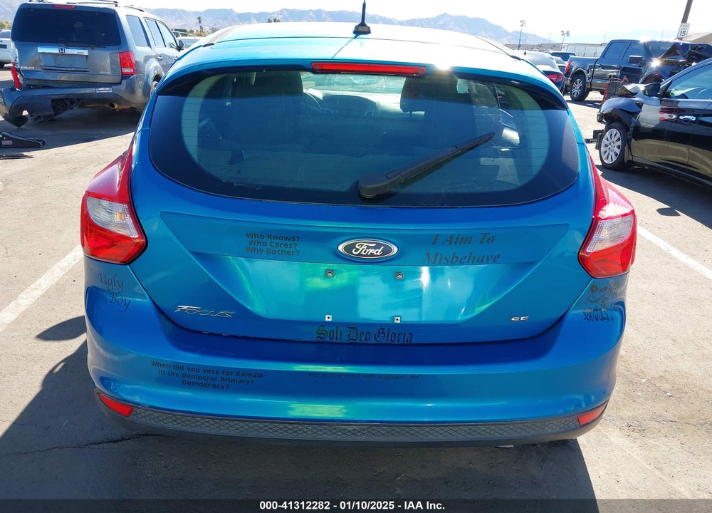 2012 FORD FOCUS VIN: 1FAHP3K26CL403360