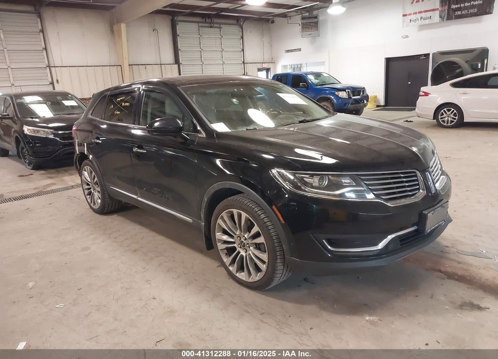 2016 LINCOLN MKX RESERVE VIN: 2LMTJ8LP6GBL82786