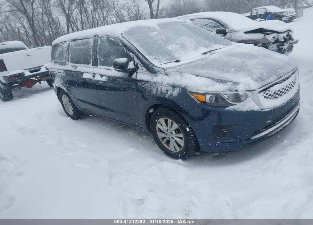 2016 KIA SEDONA LX VIN: KNDMB5C16G6148707