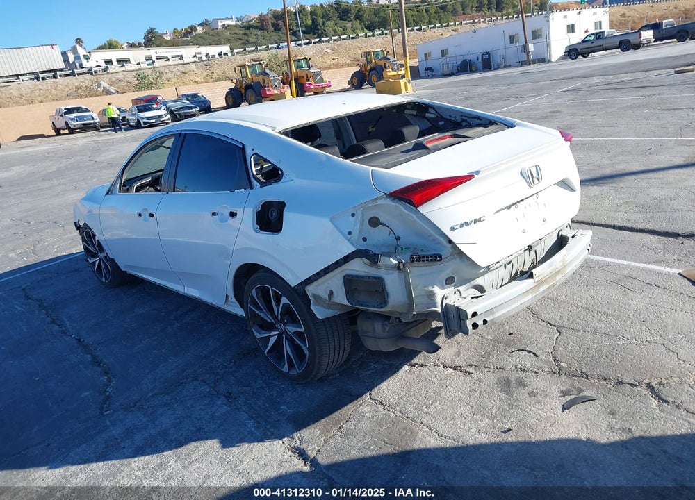 2018 HONDA CIVIC VIN: JHMFC1F31JX002100