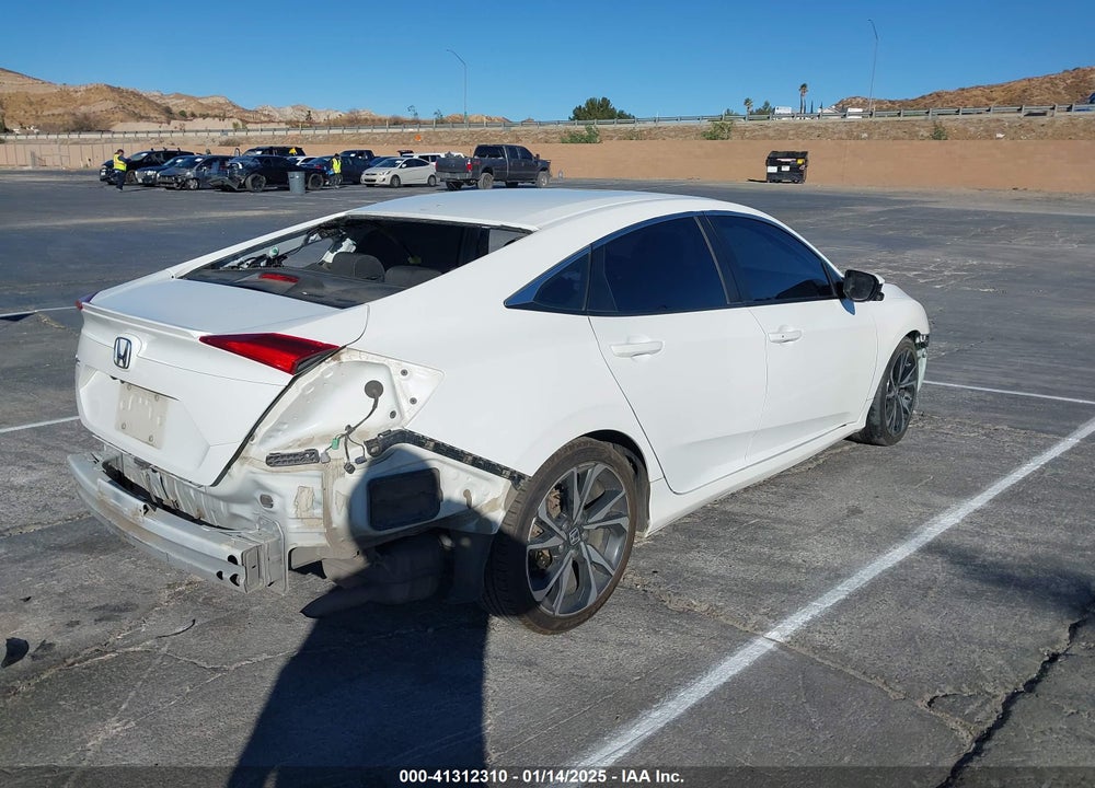 2018 HONDA CIVIC VIN: JHMFC1F31JX002100