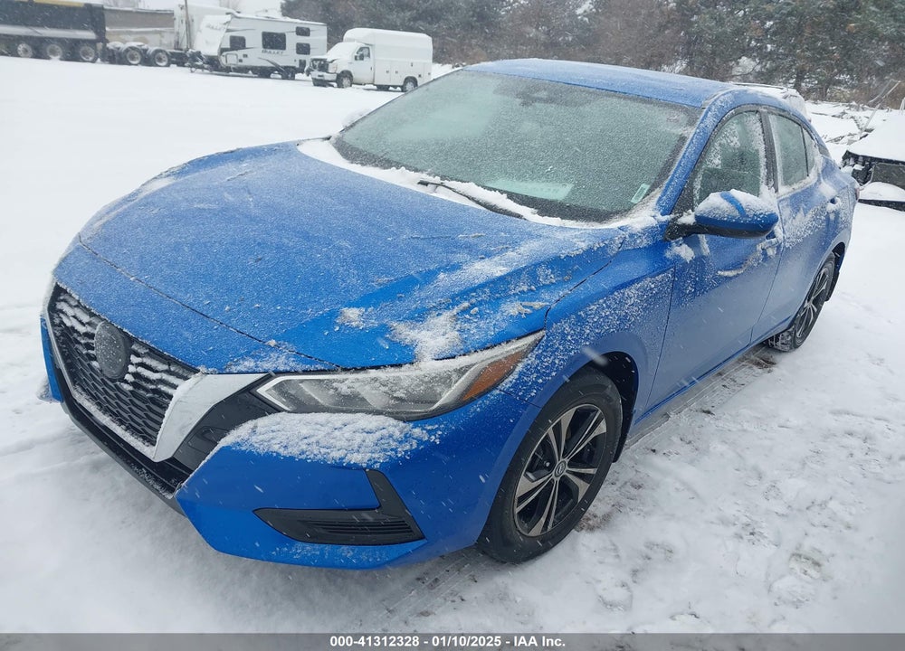 2022 NISSAN SENTRA VIN: 3N1AB8CV1NY238900