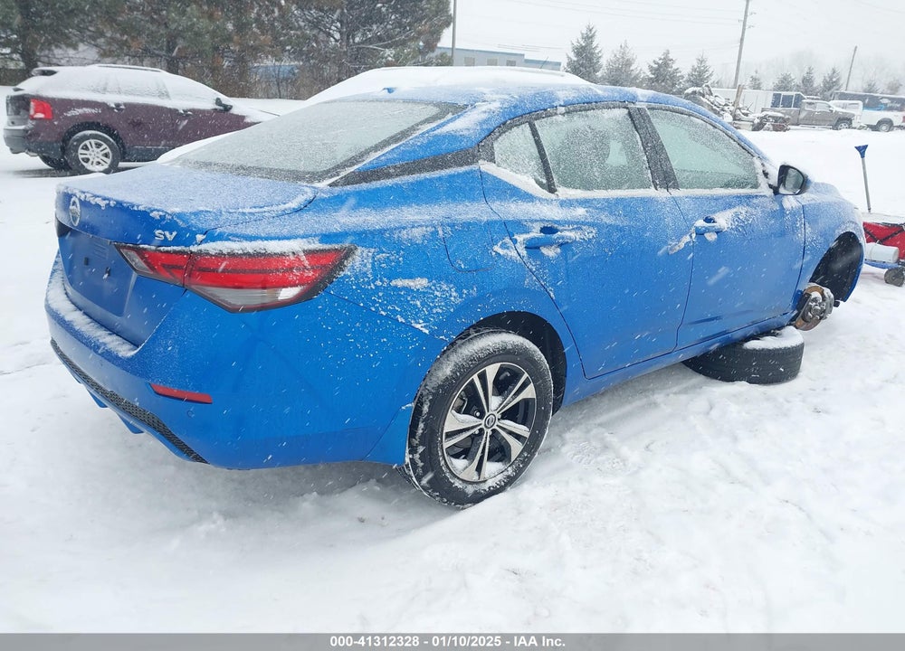 2022 NISSAN SENTRA VIN: 3N1AB8CV1NY238900