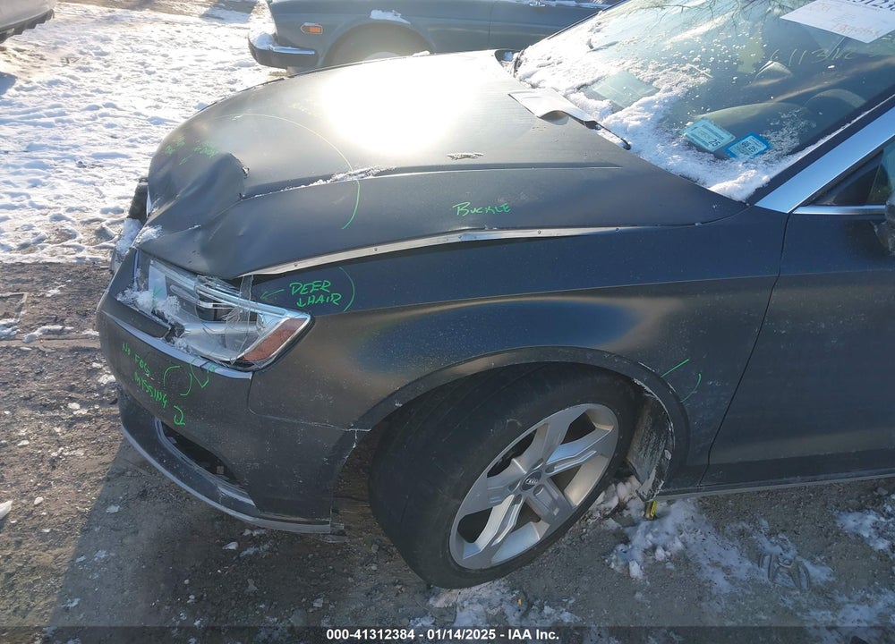2017 AUDI A3 VIN: WAU78LFF1H1029319