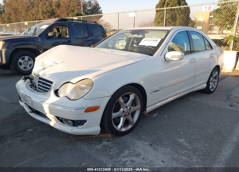2007 MERCEDES-BENZ C VIN: WDBRF52H87F892090