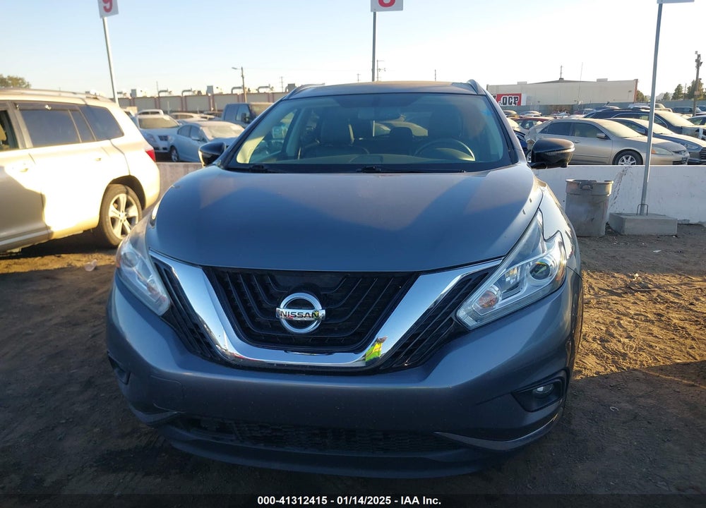 2017 NISSAN MURANO PLATINUM VIN: 5N1AZ2MH2HN197558