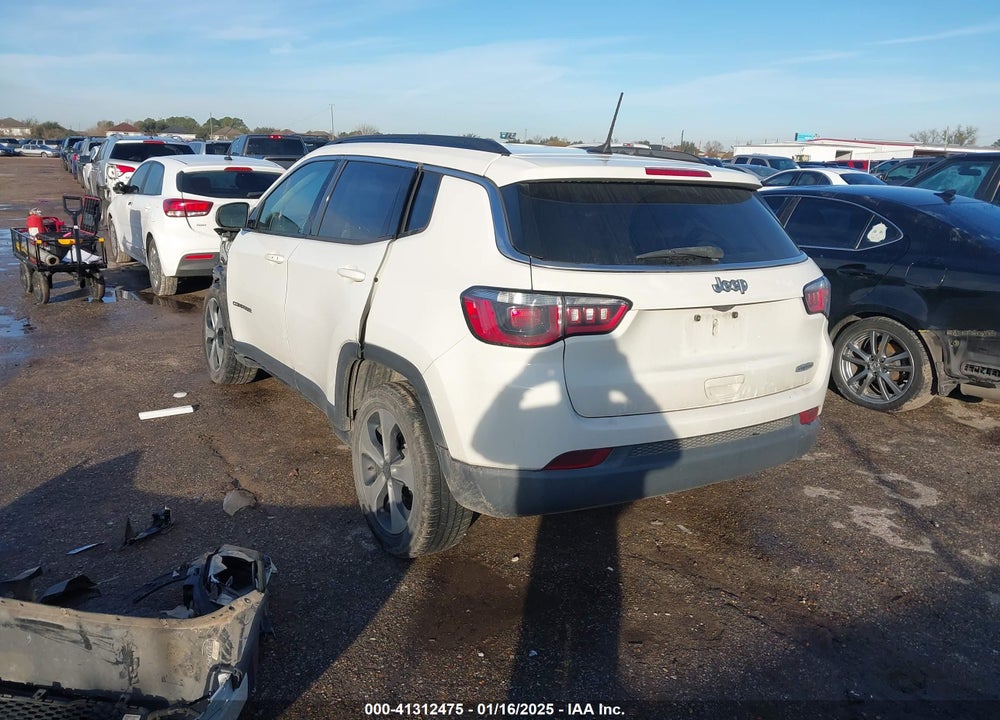 2018 JEEP COMPASS LATITUDE FWD VIN: 3C4NJCBB9JT226836