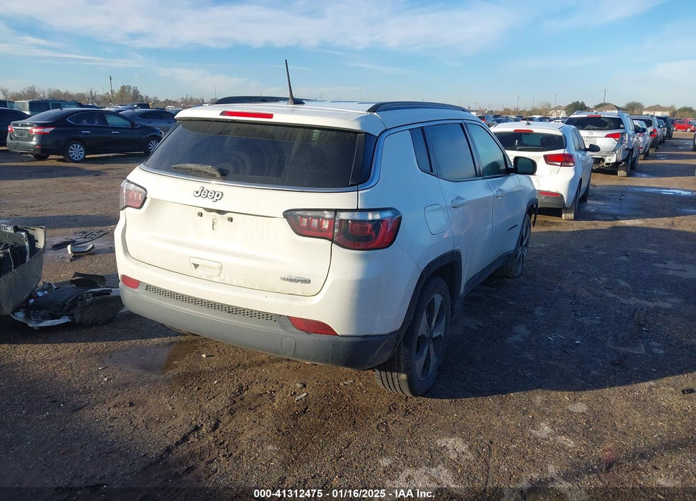2018 JEEP COMPASS LATITUDE FWD VIN: 3C4NJCBB9JT226836