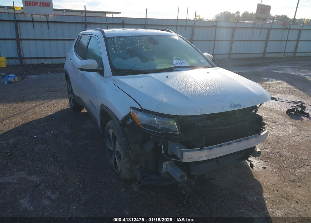 2018 JEEP COMPASS LATITUDE FWD VIN: 3C4NJCBB9JT226836