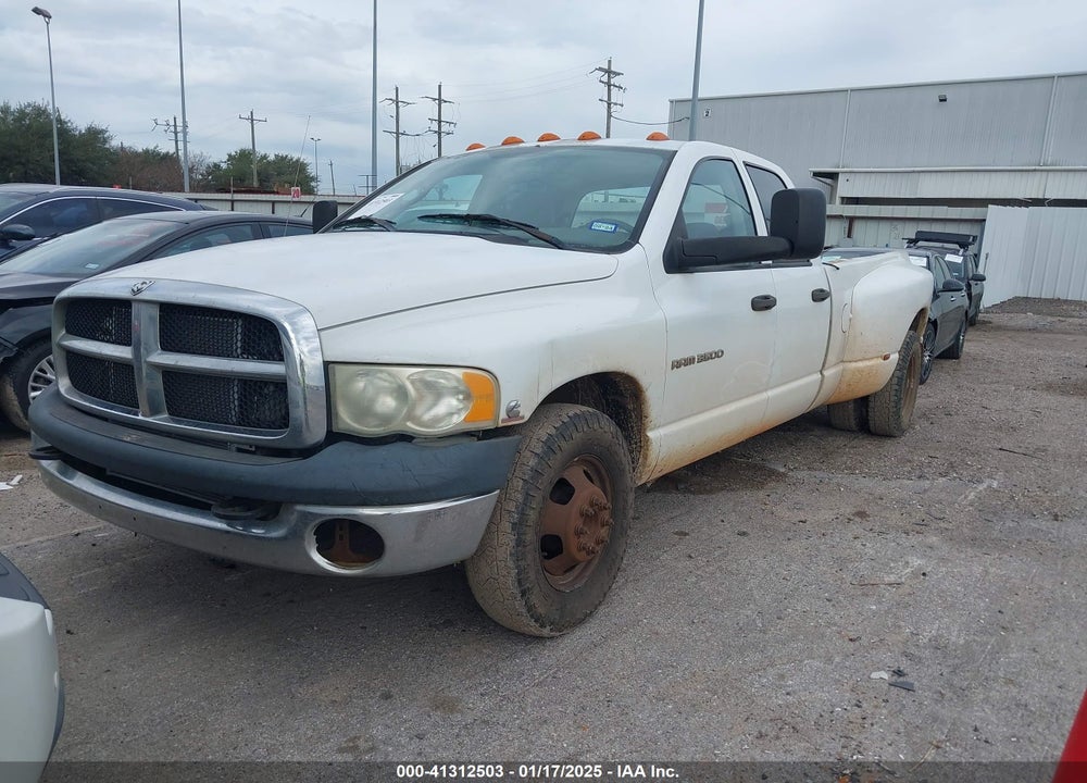 2004 DODGE RAM 3500 ST VIN: 3D7MA48C94G131732