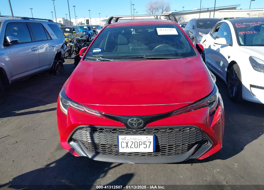2021 TOYOTA COROLLA SE VIN: JTND4MBE4M3129963